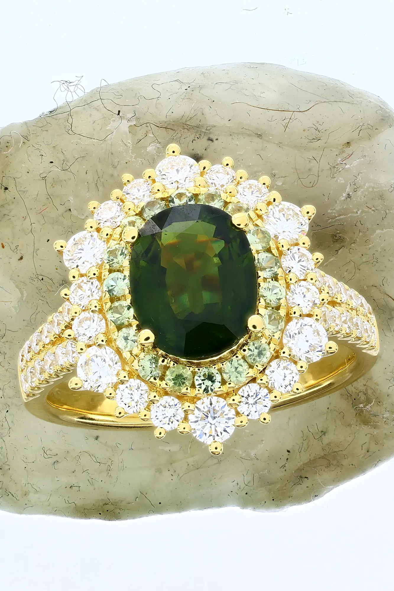 Before Diamond Jewelry Photo Replacement