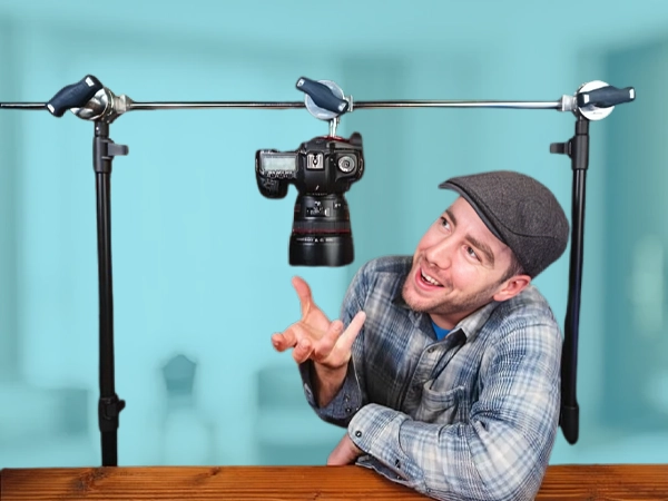 Equipment for perfect top-down photo