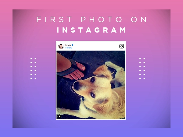 First photo on instagram