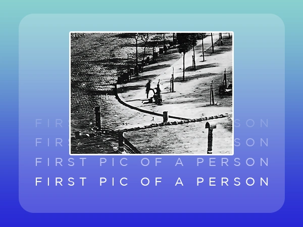 First pic of a person
