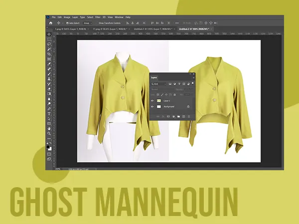 Ghost mannequin