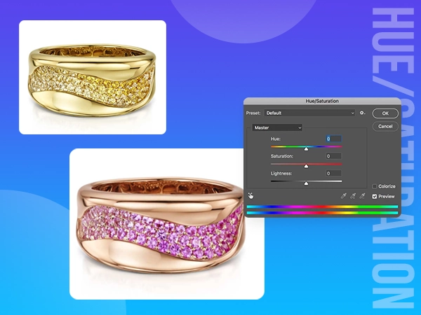 Modify Colors with Hue/Saturation