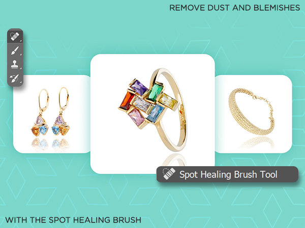 Remove Dust and Blemishes With The Spot Healing Brush