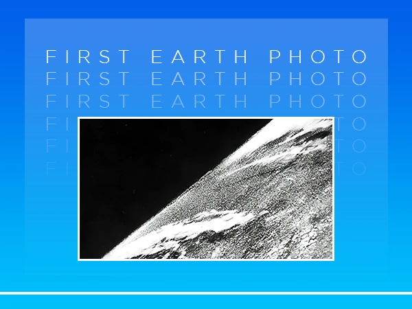 first Earth photo