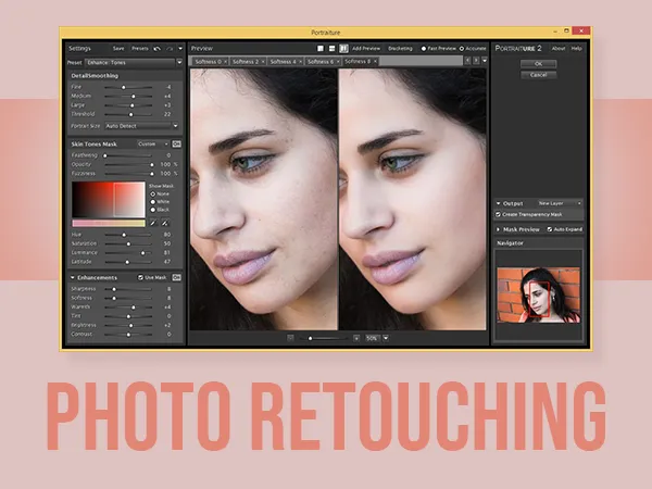 photo retouching