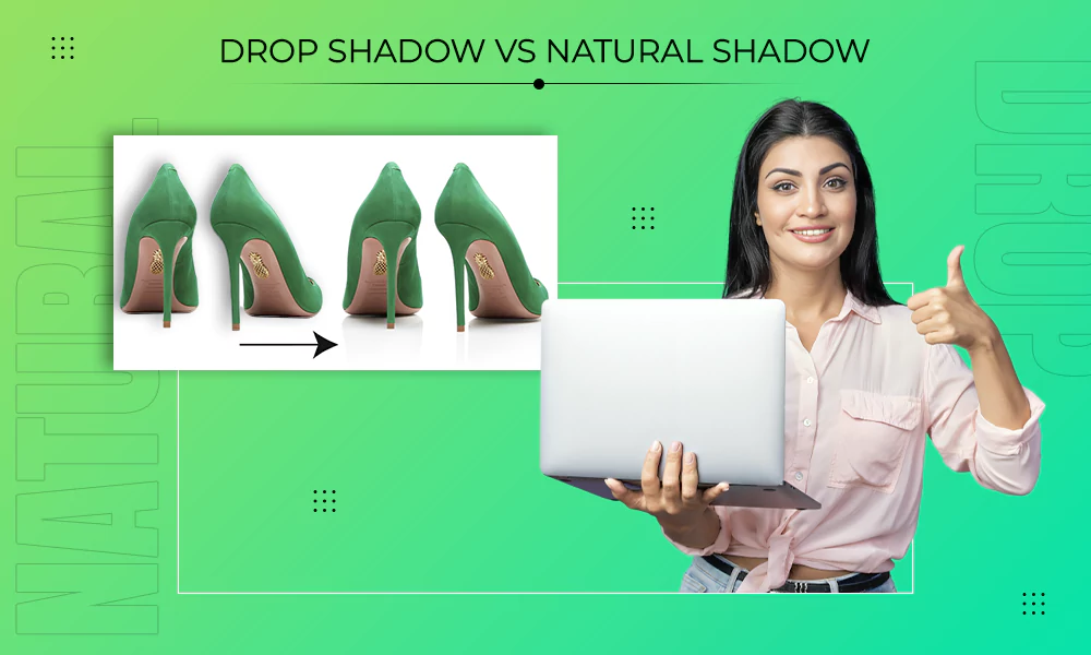 Drop Shadow vs Natural Shadow