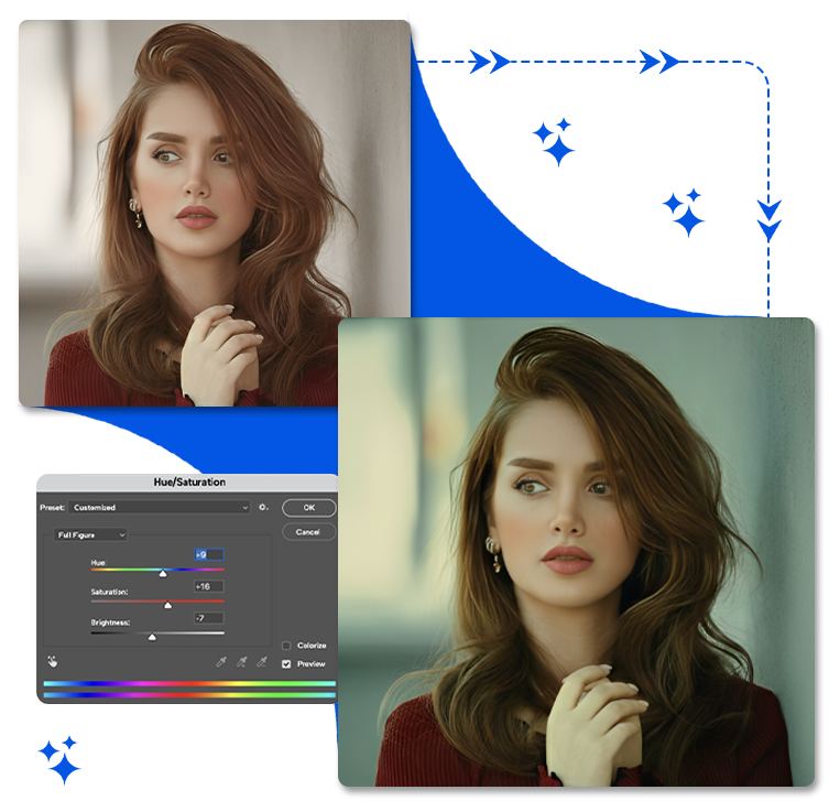 Photo Color Correction Services Slide 2