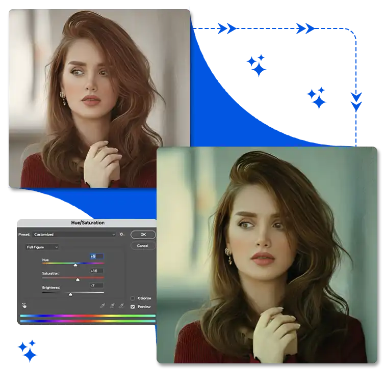 Photo Color Correction Services Slide 2