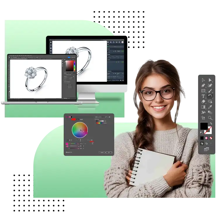 jewelry image editing 4