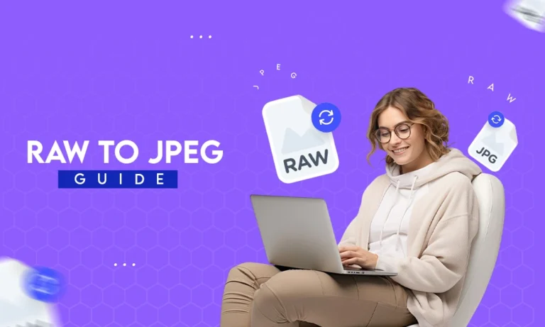 Raw to jpeg guide