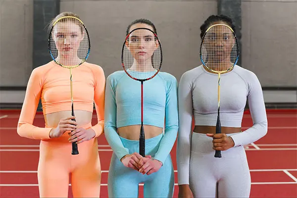 Three Athletes Wearing Sports Apparel