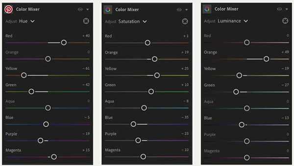 color mixing