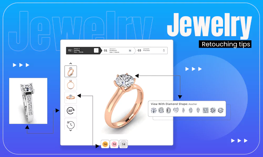 How to Retouch Metal Jewelry: Gold, Silver & Mixed Metal Tips