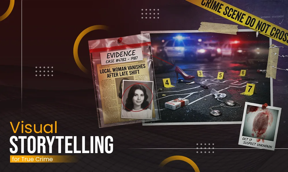 Build Storytelling Images for True-Crime Features