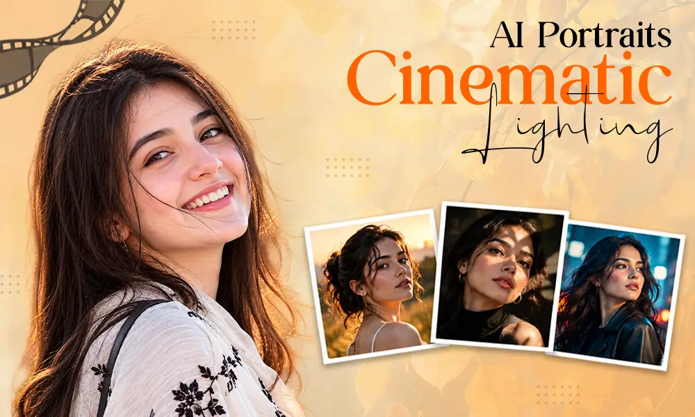 Cinematic AI Portraits With Natural Skin and Dramatic Lighting